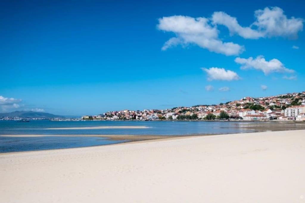 Appartamento Piso A Pie De Playa Con Terraza Exclusiva Moaña Esterno foto